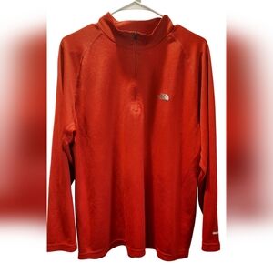 The North Face Shirt Mens XL Red Vaporwick Outdoor Nature Athletic Sporty